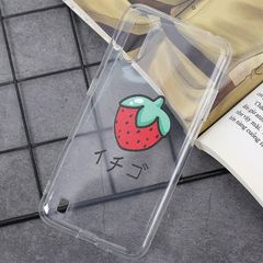  Ốp lưng Galaxy A01 nhựa dẻo TPU Transparent Printing COSANO CSP862 Dâu 