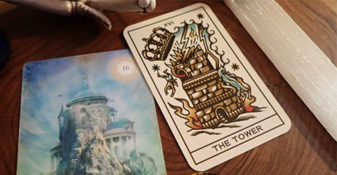 Ý nghĩa lá bài The Tower trong Tarot theo chuẩn Rider Waite Smith