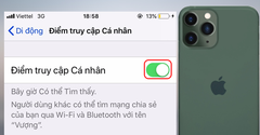  5 bước để bật điểm truy cập cá nhân trên iPhone, iPad bị ẩn 