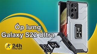 Ốp lưng Galaxy S22 Ultra bị rò rỉ, xác nhận nhiều chi tiết trong thiết kế, như vậy gần như chắc chắn máy có khay đựng bút S Pen