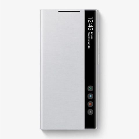 Bao da Galaxy Note 20 Ultra Samsung Nắp gập Clear View Trắng