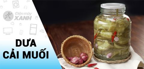 Cách muối dưa cải (dưa chua) trong mùa dịch vàng giòn, để được lâu