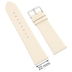  Dây da đồng hồ 22 mm vàng hồng G067 