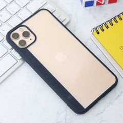  Ốp lưng iPhone 11 Pro Max Nhựa cứng viền dẻo Pure V JM Navy 