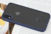 Ốp lưng iPhone XR Nhựa cứng viền dẻo Jelly Slim COSANO xanh navy