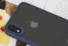 Ốp lưng iPhone XR Nhựa cứng viền dẻo Jelly Slim COSANO xanh navy