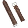 Dây da đồng hồ size 20 mm nâu đậm DVM6K1