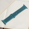 Dây silicone đồng hồ Apple 44 mm xanh M01-05-44