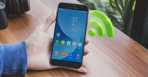 Cách chia sẻ 3G, 4G, phát WiFi trên Samsung Galaxy J7 Plus siêu dễ