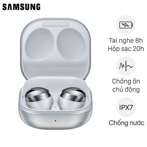 Tai nghe Bluetooth True Wireless Galaxy Buds Pro Bạc