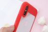 Ốp lưng iPhone X Nhựa dẻo viền cứng Pure III Đỏ