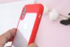 Ốp lưng iPhone X Nhựa dẻo viền cứng Pure III Đỏ