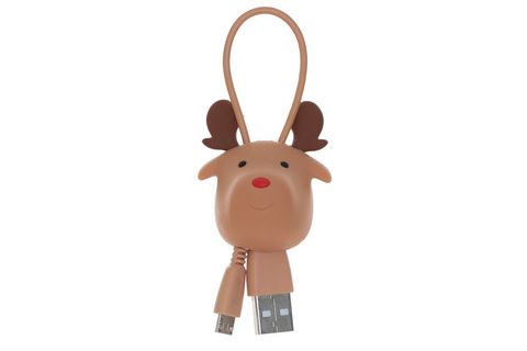 Cáp Micro 20cm X Mobile DS015-TB Tuần lộc Nâu