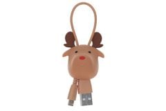  Cáp Micro 20cm X Mobile DS015-TB Tuần lộc Nâu 
