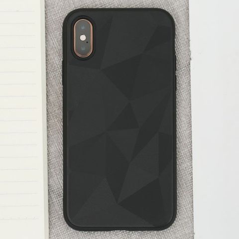 Ốp lưng iPhone X-XS Nhựa dẻo Tristars JM đen