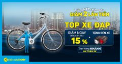  Sale 5 mẫu xe đạp giảm 15%, tặng đèn xe siêu xịn, đáng mua tháng 11 tại Trung Tâm Bảo Hành 