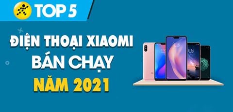 Top 5 điện thoại Xiaomi bán chạy nhất năm 2021 tại Trung Tâm Bảo Hành