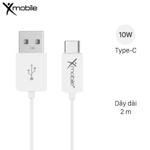 Cáp Type-C 2 m Xmobile MU09-2000