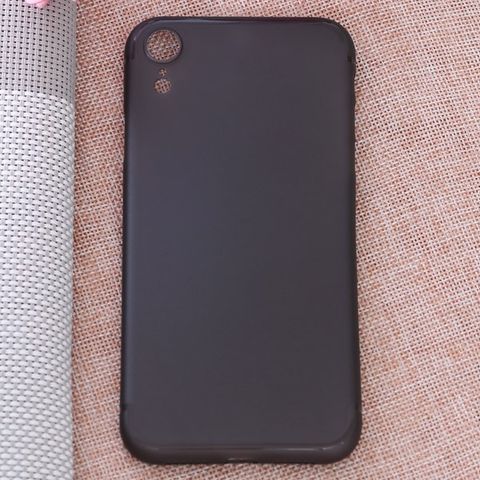 Ốp lưng iPhone XR Nhựa cứng Slim PP COSANO xám