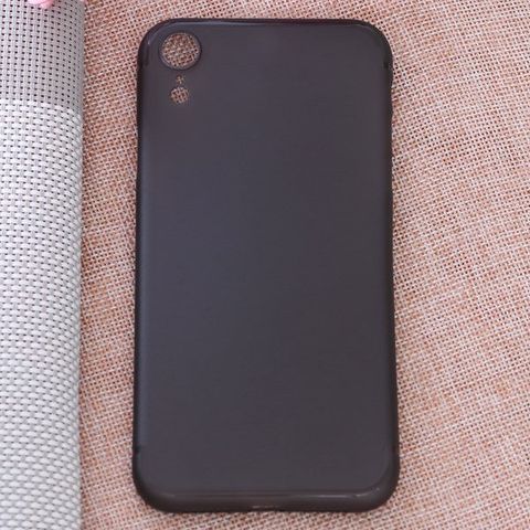 Ốp lưng iPhone XR Nhựa cứng Slim PP COSANO xám