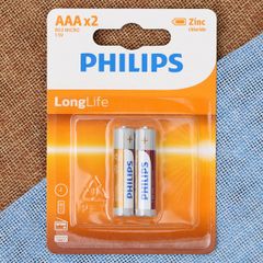  Pin AAA 2 viên Zinc Carbon Philips R03L2B 