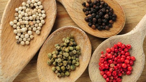 Tổng hợp các loại tiêu được sử dụng phổ biến trong ẩm thực