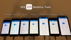  Thử nghiệm thời lượng pin trên iOS 13.6 tiết lộ một kết quả hết sức ngạc nhiên, thật là khó hiểu đối với nhà Táo 