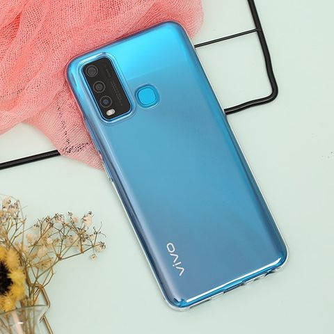 Ốp lưng Vivo Y30/Y50 Nhựa dẻo Nake Slim TPU JM Nude