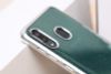 Ốp lưng Galaxy A20 nhựa dẻo Skycloud II JM Xanh trong