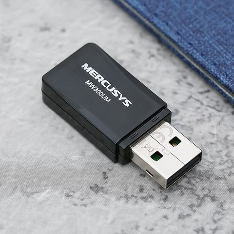 USB Wifi 300 Mbps Mercusys MW300UM Đen