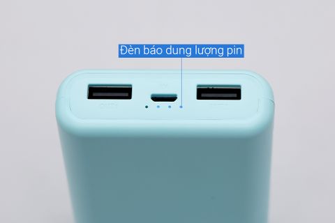 Pin sạc dự phòng Polymer 10000mAh AVA PJ JP191S Xanh Ngọc
