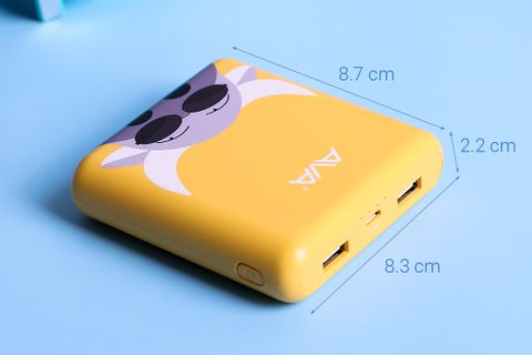 Pin sạc dự phòng 10000mAh AVA LA Y65 Con trâu Vàng