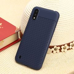  Ốp lưng Galaxy A01 nhựa dẻo Mesh OSMIA Navy 