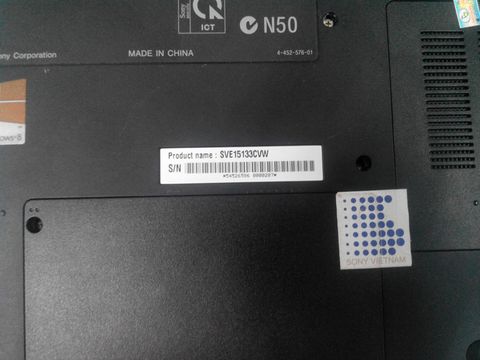 Sony Vaio Sve-15133Cv/W