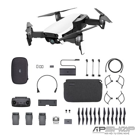 Flycam DJI MAVIC AIR Fly More Combo Arctic White