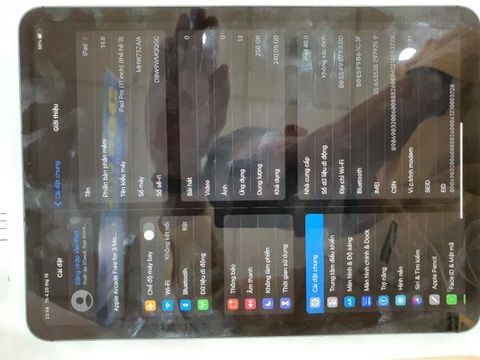 Máy tính bảng iPad Pro 11 2021 Wifi Cellular 256GB Space Grey
