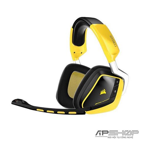 Tai Nghe Corsair Void Wireless Dolby 7.1 Yellowjacket Edition