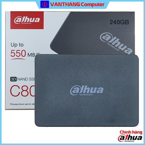 Ổ Cứng SSD Dahua DHI-SSD-C800AS240G SATA III 2.5inch 240GB
