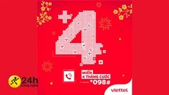  Mừng xuân Nhâm Dần, Viettel Telecom chơi lớn tri ân khách hàng tới 4 tháng cước, các bạn đừng bỏ lỡ thông tin này nhé! 