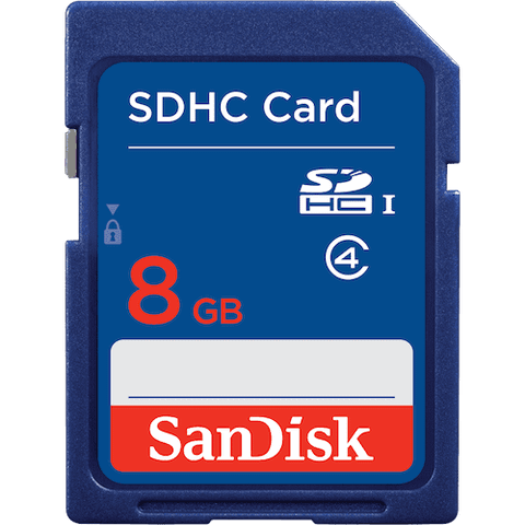 Sandisk Sdhc/Sdxc Memory Card 8 Gb