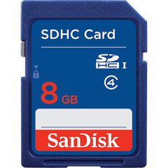  Sandisk Sdhc/Sdxc Memory Card 8 Gb 