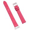 Dây da đồng hồ size 14mm Hồng Đậm L007-02-14