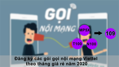  Đăng ký các gói gọi nội mạng Viettel theo tháng giá rẻ năm 2021 