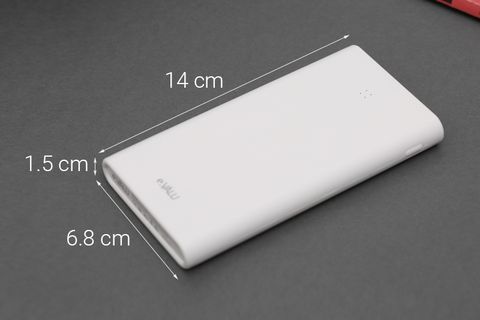 Pin sạc dự phòng Polymer 10000mAh Lightning eValu PJ JP189SL Trắng
