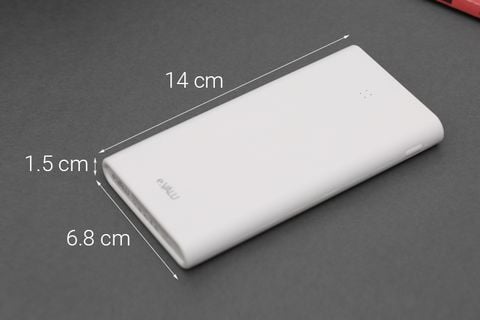 Pin sạc dự phòng Polymer 10000mAh Lightning eValu PJ JP189SL Trắng