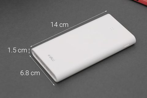 Pin sạc dự phòng Polymer 10000mAh Lightning eValu PJ JP189SL Trắng