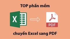  TOP 5 phần mềm chuyển Excel sang PDF tốt nhất trên máy tính 