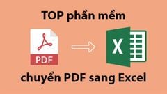  TOP 5 phần mềm chuyển PDF sang Excel không lỗi font hiệu quả nhất 