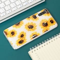  Ốp lưng Galaxy A50/A50S Nhựa dẻo Epoxy acrylic with golden foil MEEKER 38 Hoa hướng dương 