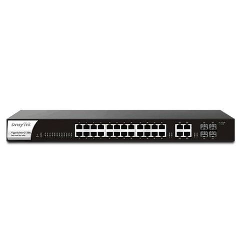 Switch Draytek 24 Port Gigabit Managed Vigorswitch G1280